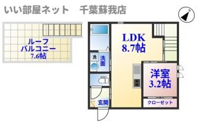 GRANDTIC CENTRAL CHIBAの間取り画像