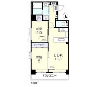 サンセール東古松Ⅱの間取り画像