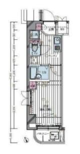 リヴシティ平和島の間取り画像