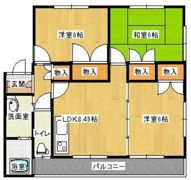 ファミーユ東本浦の間取り画像