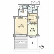 ダイアパレス三鷹かえで通りの間取り画像
