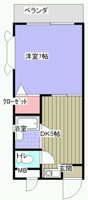 メゾンリュートの間取り画像