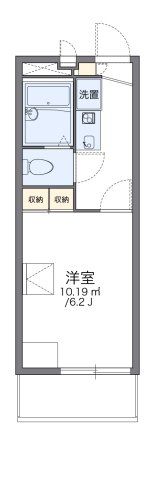 レオパレスマロードの間取り画像