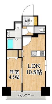 GRAND LAKE COURT浜大津駅前の間取り画像