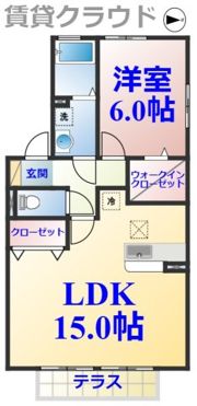 カンパーニュCの間取り画像