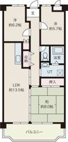 城木住宅の間取り画像