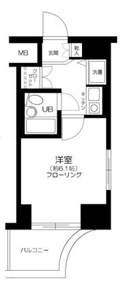 藤和シティコープ新小岩Ⅱの間取り画像