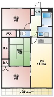ピボットマンション池下の間取り画像