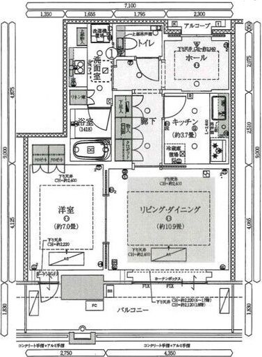 間取図