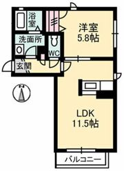 ラフィネ・ブランの間取り画像