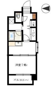ヒルズ・K2の間取り画像