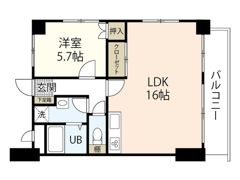ミラドール奥田西町の間取り画像
