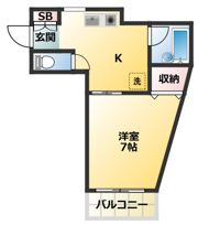 アドレス下北沢の間取り画像