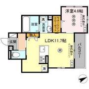 リベルタ三篠の間取り画像