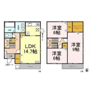 ロイヤルガーデン稲里Aの間取り画像