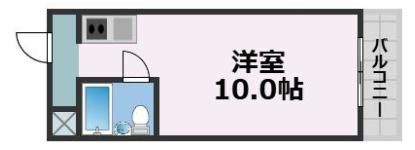 シティアーク天王寺の間取り画像