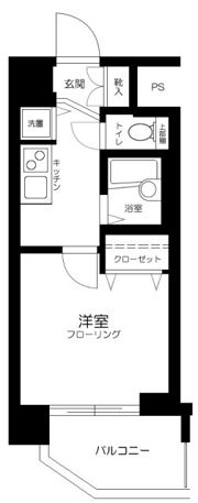 スカイコート原宿の間取り画像