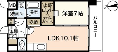ルネス・スターツの間取り画像