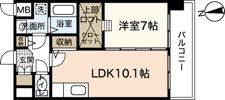 ルネス・スターツの間取り画像