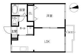 フォーブルKIDOの間取り画像
