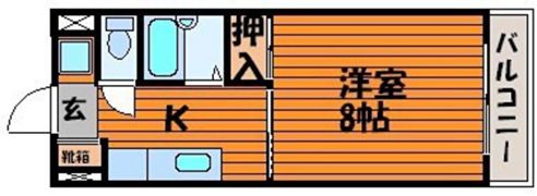 ラグゼの間取り画像
