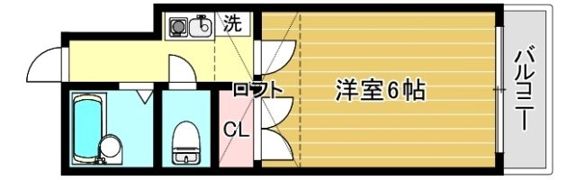 メープル永楽町の間取り画像