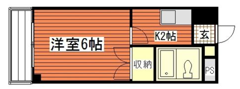 大州コーポの間取り画像