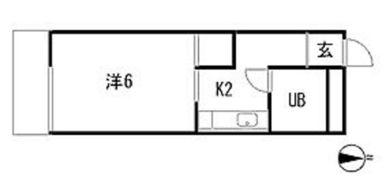 池田マンションの間取り画像