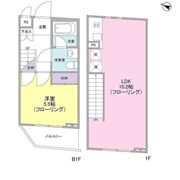 シルバラード広尾の間取り画像