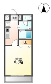 メルヴェーユ新成Aの間取り画像