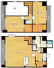 Bay Side Asanoの間取り画像