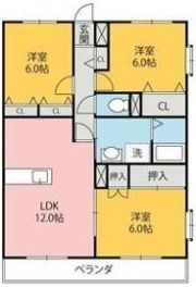 ベルエアコートの間取り画像