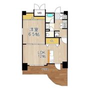 CITY SPIRE桜川Ⅰの間取り画像