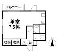 サンリプルの間取り画像