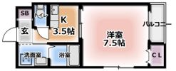 コート八重桜の間取り画像