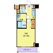 ジェノヴィア田端Ⅲグリーンヴェールの間取り画像