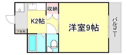 サニーハイツ今の間取り画像