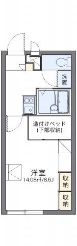 レオパレスVillaCrestの間取り画像