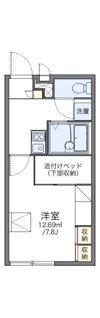 レオパレスクレールアピテの間取り画像