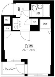 ライオンズマンション武蔵新城駅前の間取り画像