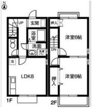 DUPLEX 替地Aの間取り画像