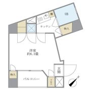 銀座ベラメンテの間取り画像