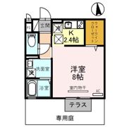 キャトルセゾン瀬田西の間取り画像