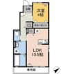 ミーティアB棟の間取り画像