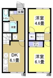 パレス東名IVの間取り画像