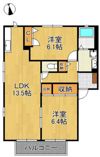 リヴ アヴェニール A棟の間取り画像