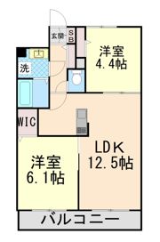 フェーブ六甲の間取り画像