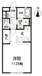 ボン メゾン ミウラの間取り画像