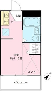 ルミナス西新宿の間取り画像