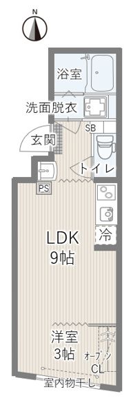 モント竹ノ塚の間取り画像